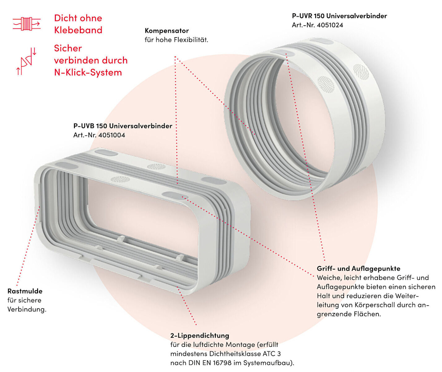 P-EST 150 Endstück / COMPAIR PRIME flow® – Bild 4