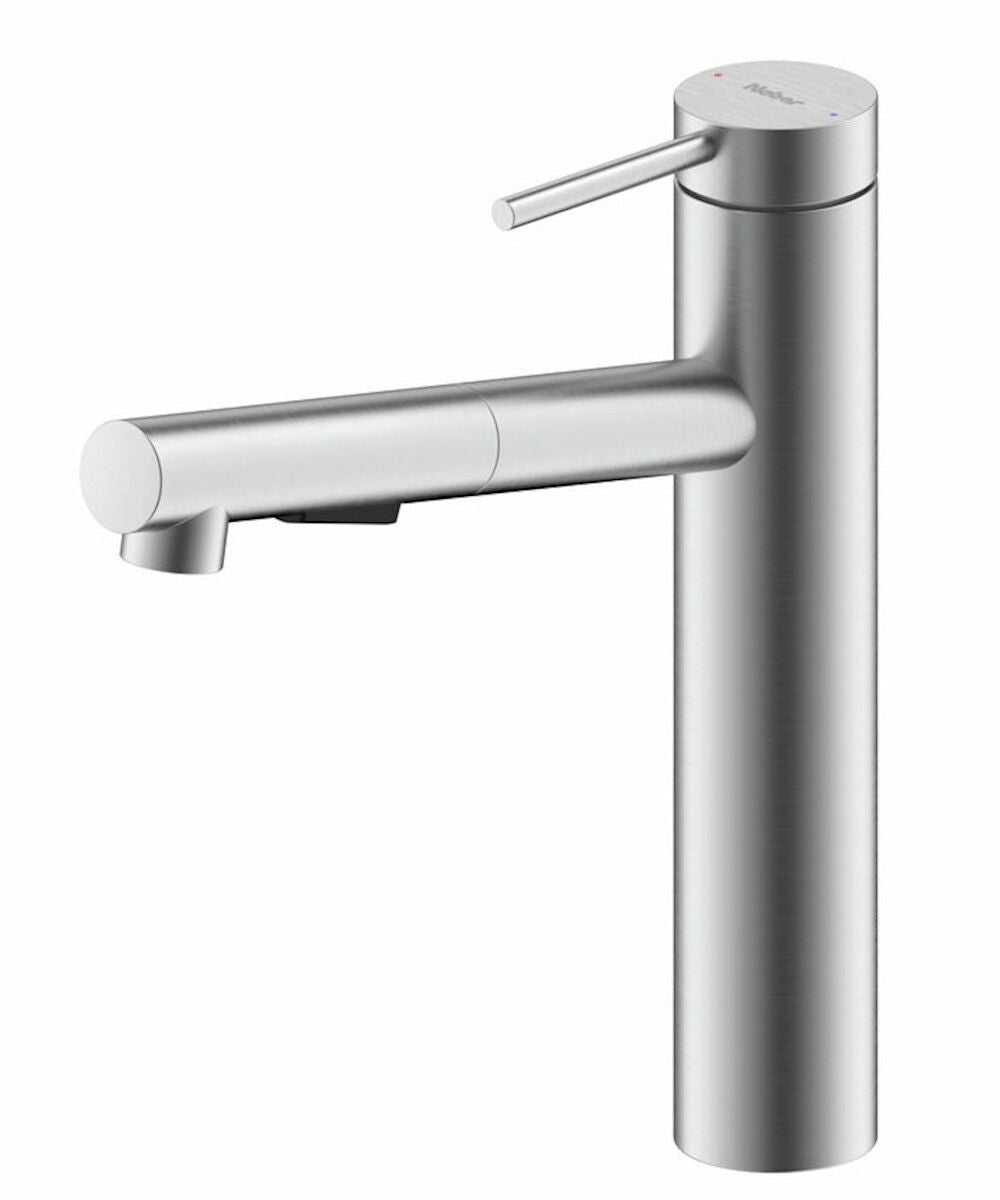 NABER Armatur NAMOR 2 mit schwenkbarem Brauseauslauf / Küchenarmatur / Einhebelmischer – Bild 10