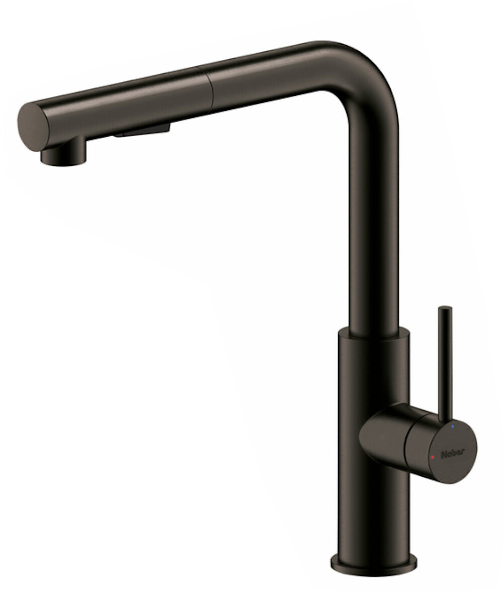 NABER Armatur NAMOR 4 mit schwenkbarem Brauseauslauf / Küchenarmatur / Einhebelmischer – Bild 5