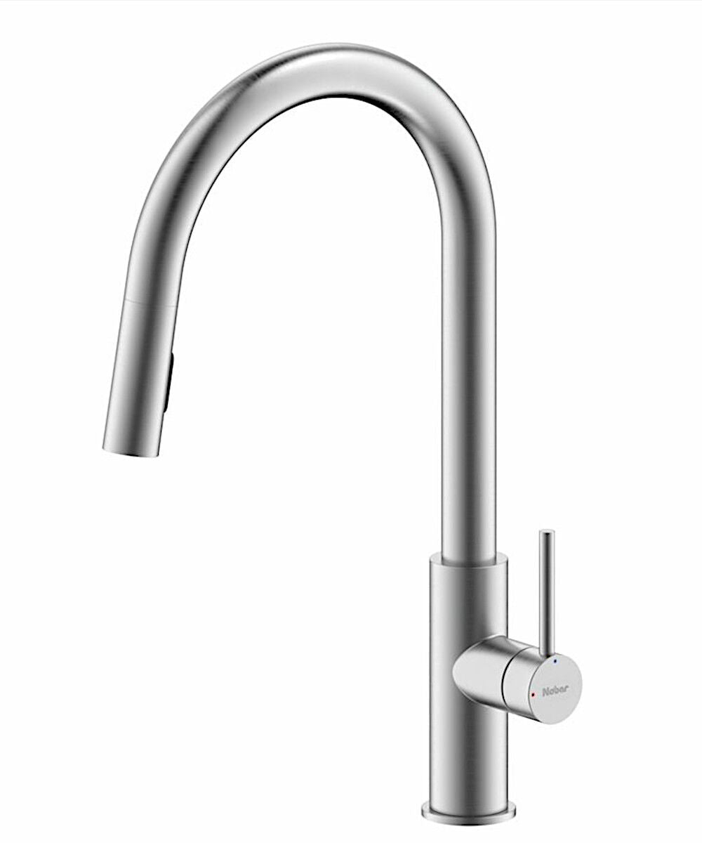 NABER Armatur NAMOR 6 mit schwenkbarem Brauseauslauf / Küchenarmatur / Einhebelmischer – Bild 4