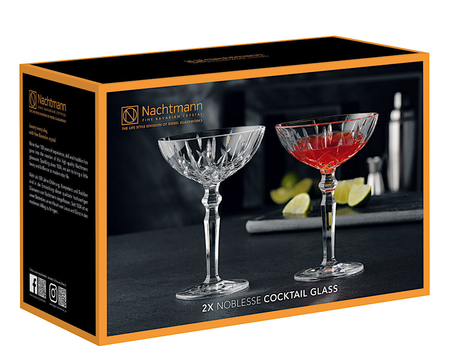 NACHTMANN 100831 NOBLESSE Cocktailschale 2er Set – Bild 4