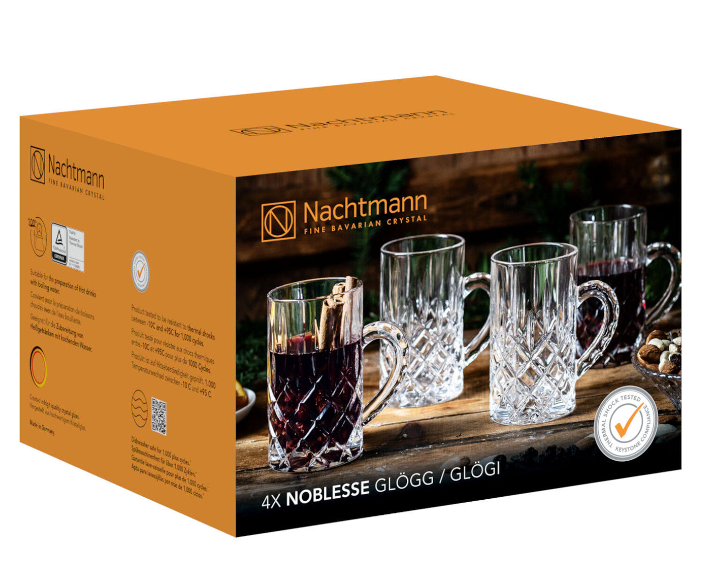 NACHTMANN 103970 NOBLESSE Glögg / Glühwein 4er Set – Bild 5
