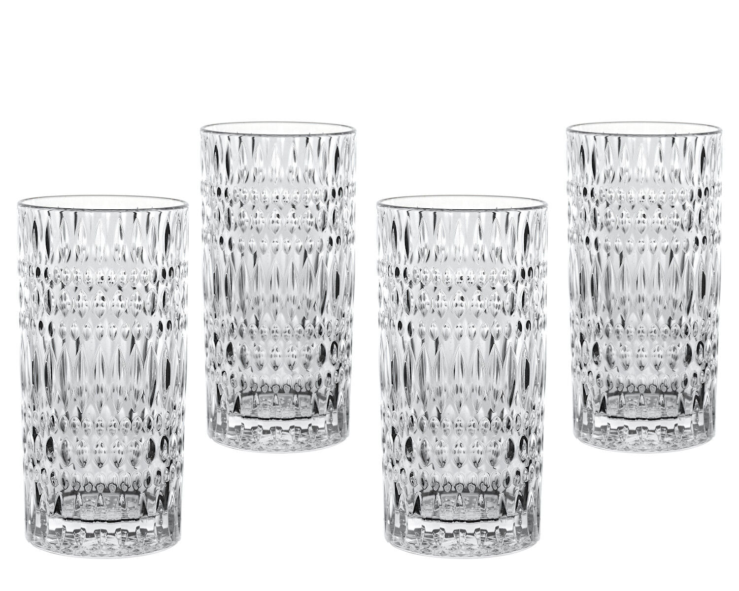 NACHTMANN 104250 ETHNO Longdrinkglas 4er Set
