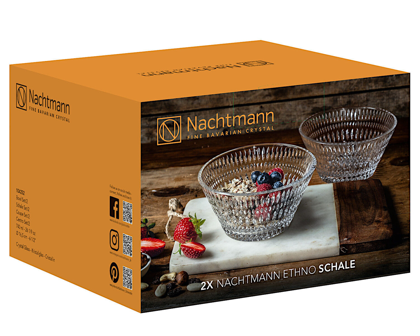 NACHTMANN 104252 ETHNO Schale 16,5 cm 2er Set – Bild 4