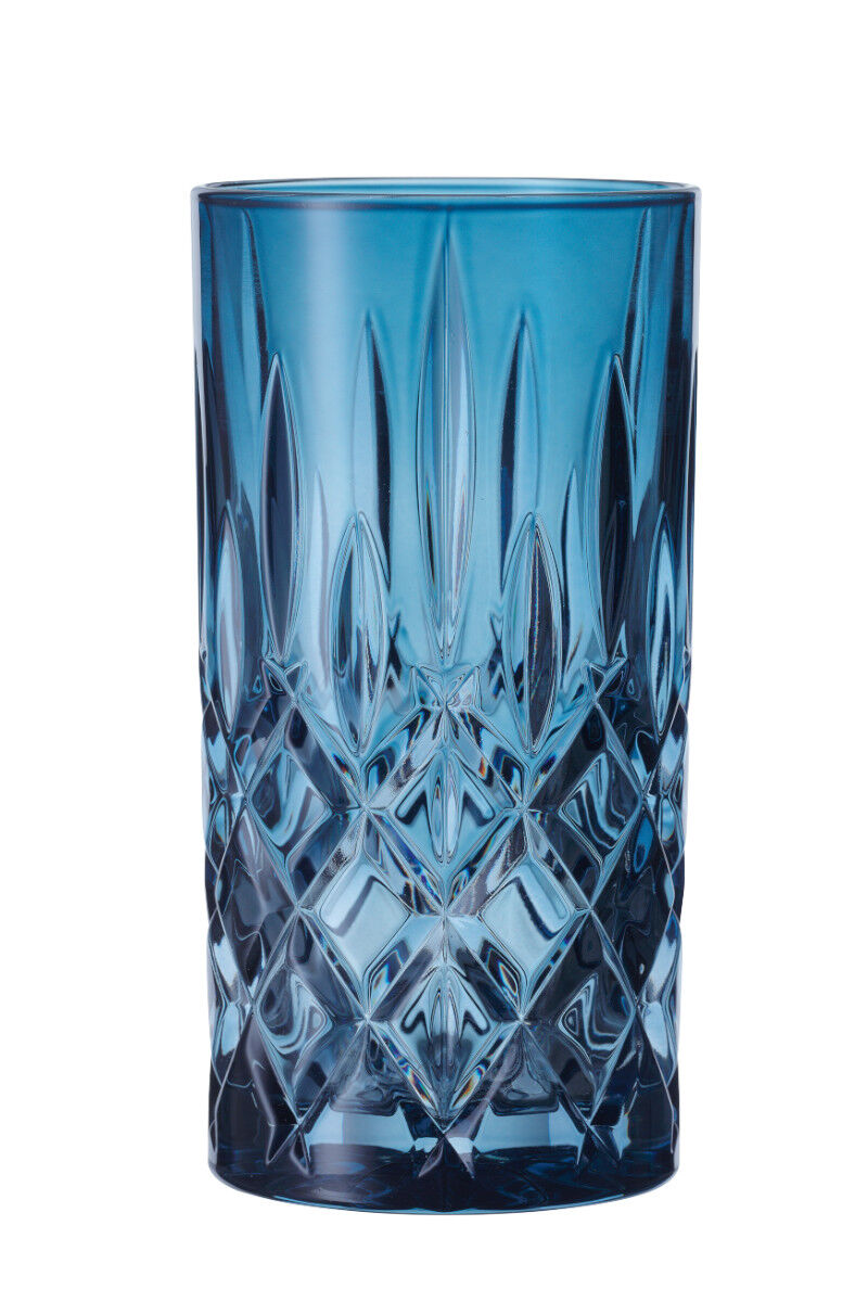 NACHTMANN 105441 NOBLESSE Longdrinkglas VINTAGE BLAU 2er Set – Bild 3