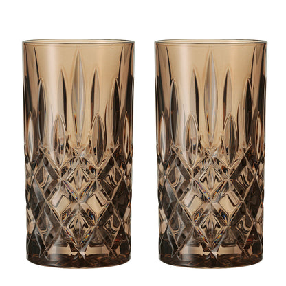 NACHTMANN 105444 NOBLESSE Longdrinkglas TOBACCO 2er Set