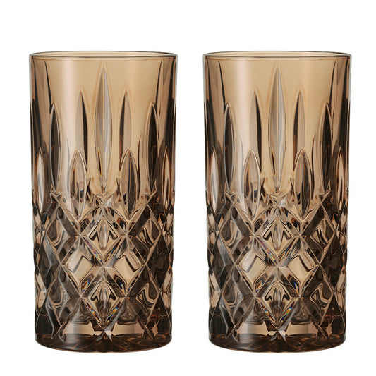 NACHTMANN 105444 NOBLESSE Longdrinkglas TOBACCO 2er Set