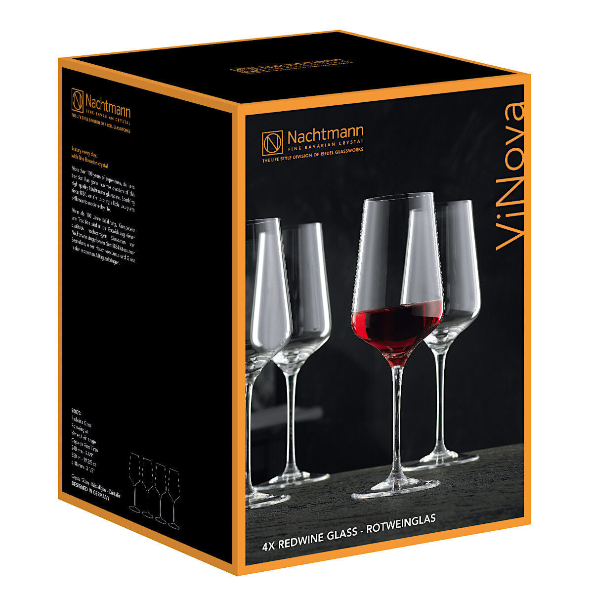 NACHTMANN 98073 VINOVA Rotweinglas 4er Set – Bild 4