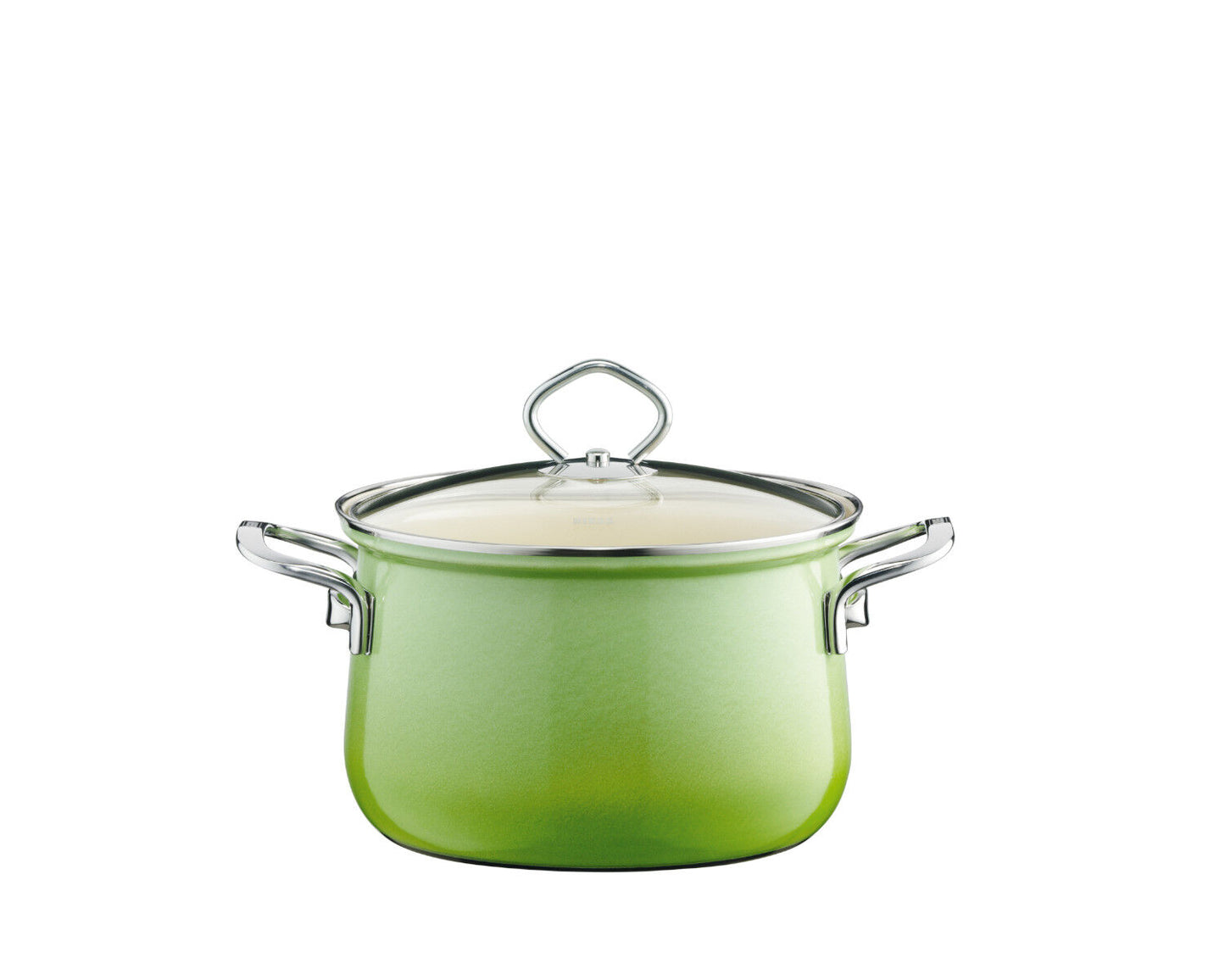 RIESS 0558-036 RIESS Emaille Topfset 5-tlg. Nouvelle extra stark, SMARAGD – Bild 4
