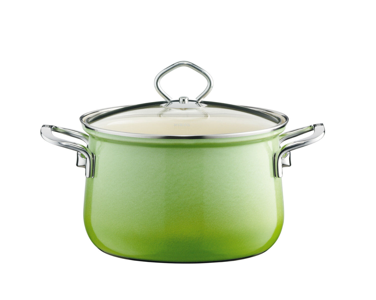 RIESS 0558-036 RIESS Emaille Topfset 5-tlg. Nouvelle extra stark, SMARAGD – Bild 3