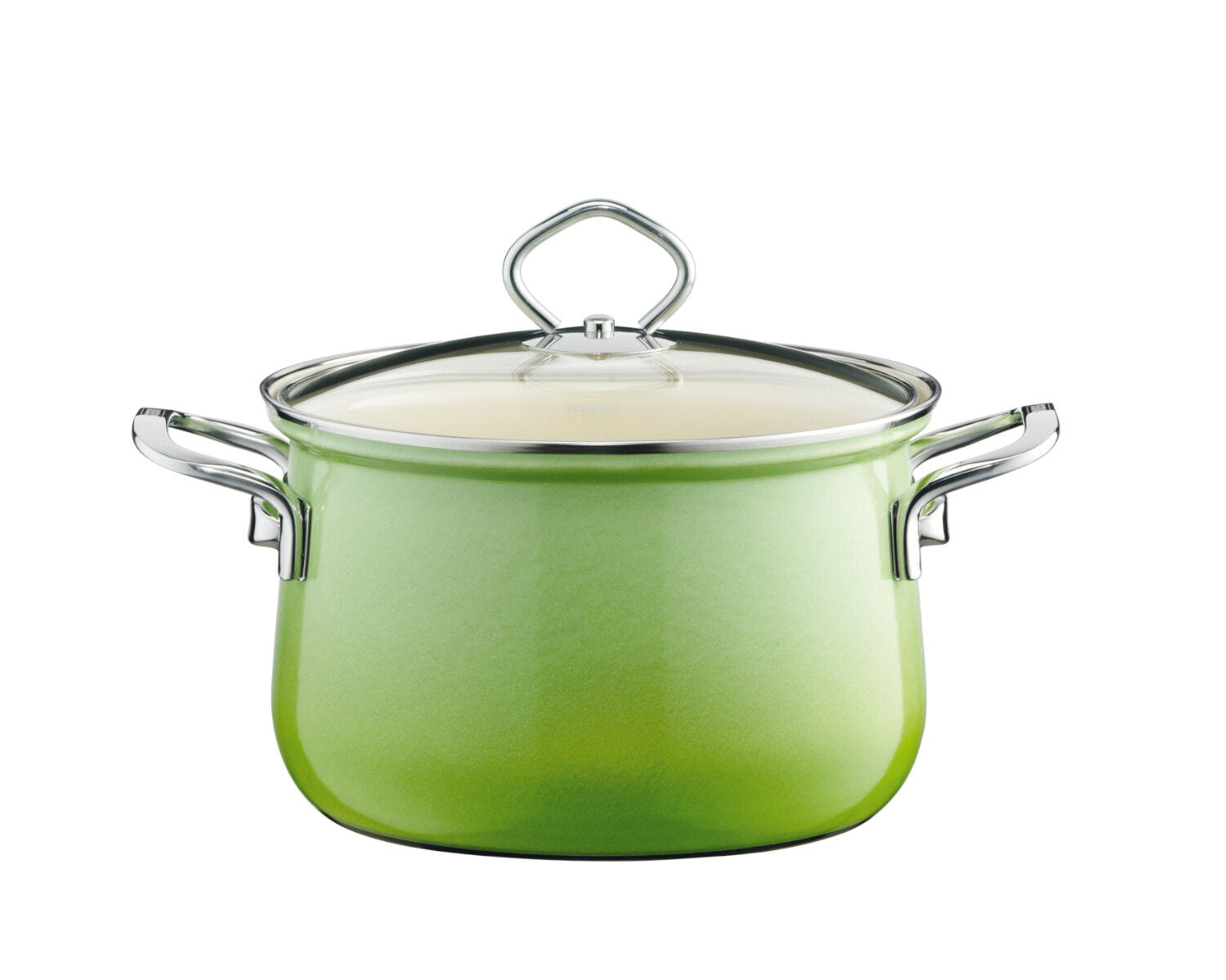 RIESS 0558-036 RIESS Emaille Topfset 5-tlg. Nouvelle extra stark, SMARAGD – Bild 3