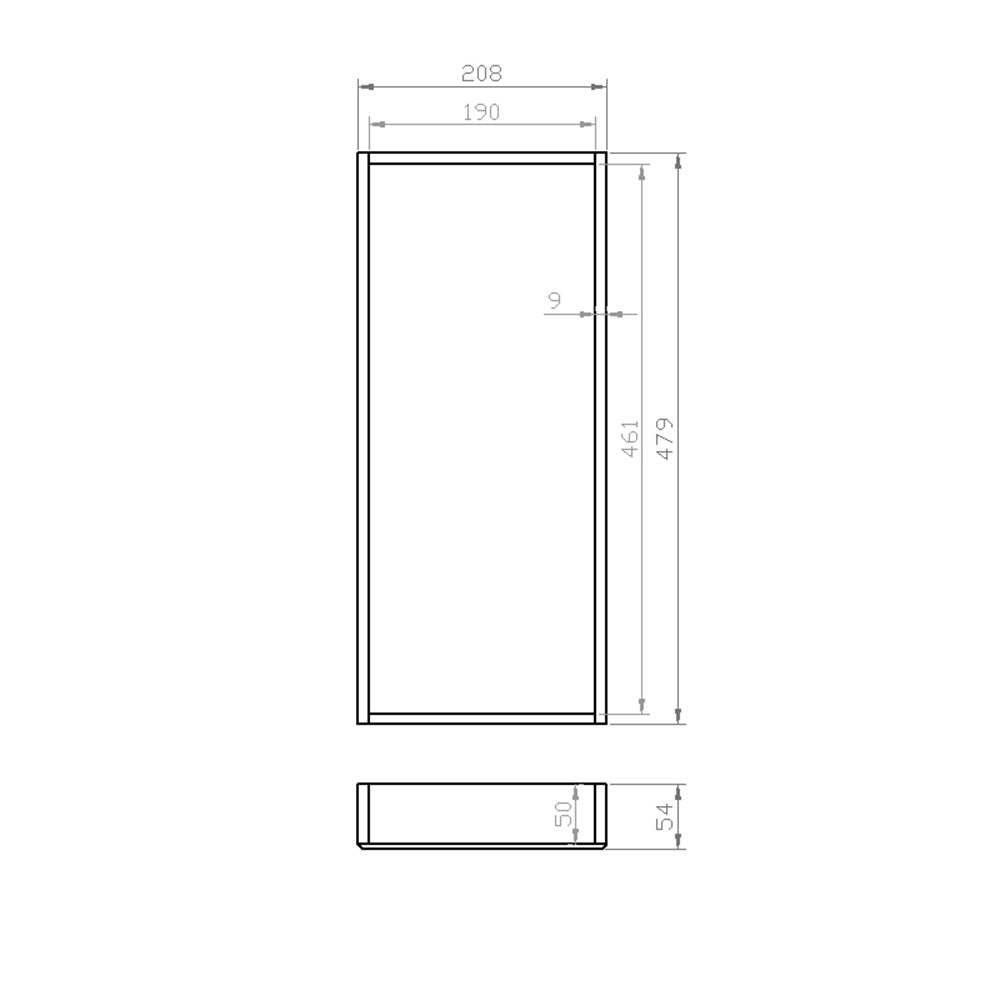Mehrzweckeinsatz 30er Schubl. B 208 x T 479 mm passend für Grass Nova 16 mm Schubladen