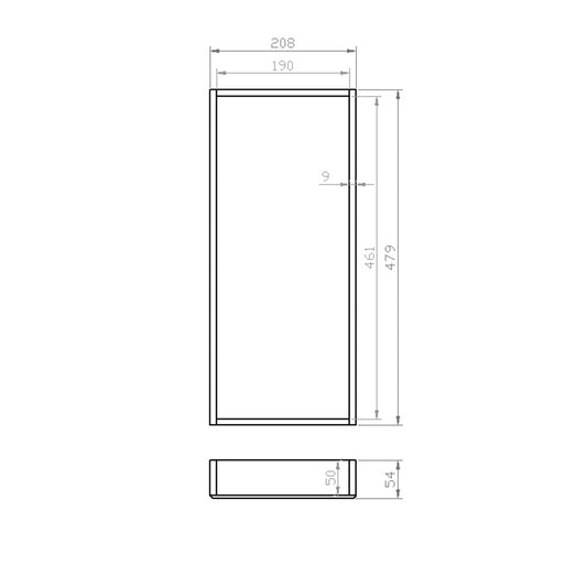Mehrzweckeinsatz 30er Schubl. B 208 x T 479 mm passend für Grass Nova 16 mm Schubladen
