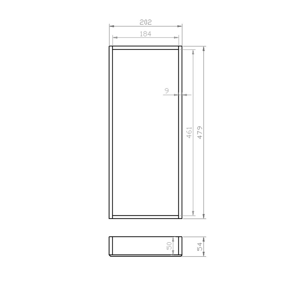 Mehrzweckeinsatz 30er Schubl. B 202 x T 479 mm passend für Grass Nova 19 mm Schubladen