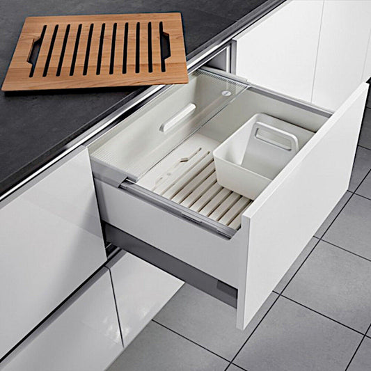 HAILO Pantry Box Einsatz für 60er Schubfach mit 50 cm Nenntiefe / Aufbewahrungsbox