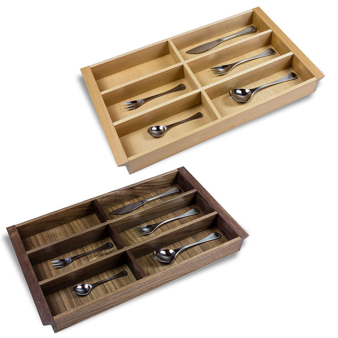Besteckeinsatz 60er Schubl. B 520 x T 300 mm für IKEA Metod (ab 2015)