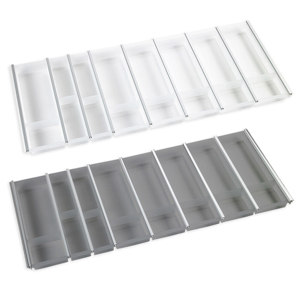 Besteckeinsatz CUISIO 120 (B 1085-1120 x T 463-480 mm) / Besteckkasten für 120er Schubl.