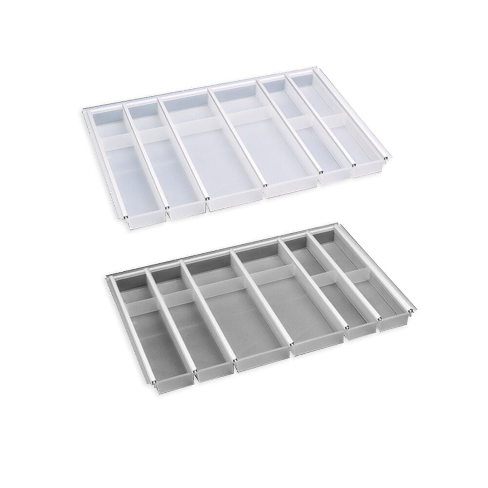 Besteckeinsatz CUISIO 80  (B 695-720 x T 463-480 mm) / Besteckkasten für 80er Schubl.