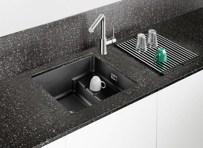 NABER Unterbauspüle PickUP U mit Premium-Drehexzentergarnitur, ab 600 mm Schrankbreite, Keramik – Bild 3