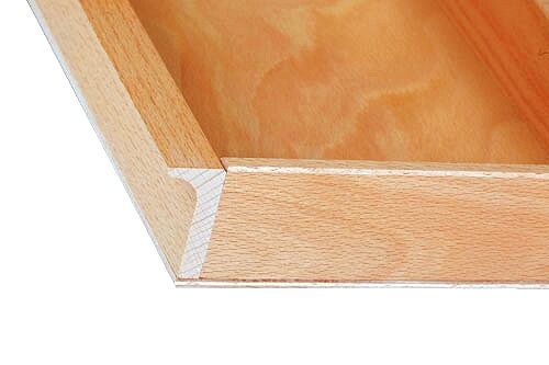 Mehrzweckeinsatz 50er Schubl. B 396 x T 472 mm Hettich ProfilPlus 16 mm Schubladen