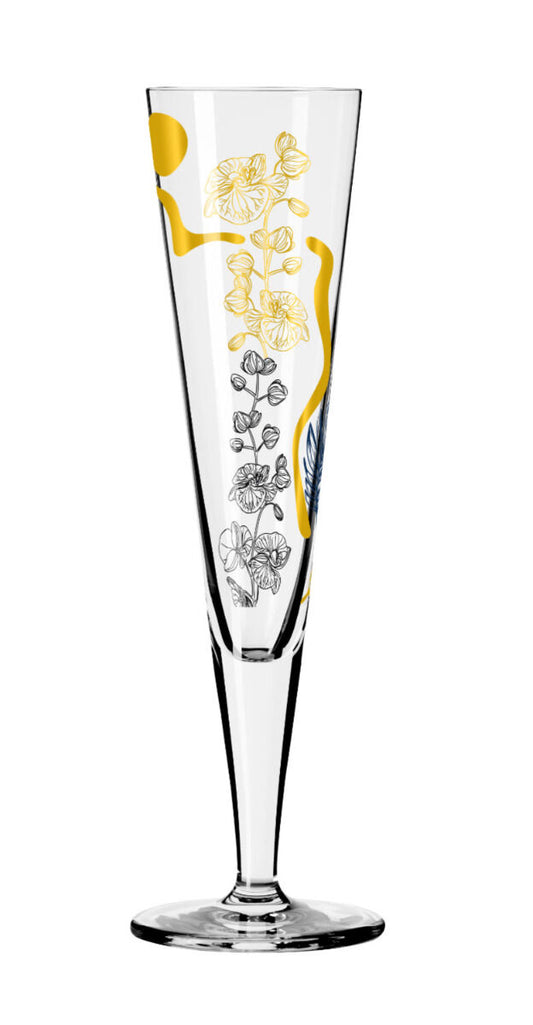 Ritzenhoff 1071038 Champagnerglas #38 GOLDNACHT Champus C. Lorenzo 2023 in Geschenkbox