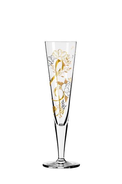 Ritzenhoff 1071045 Champagnerglas #45 GOLDNACHT Champus Melina Sparschu 2025 in Geschenkbox
