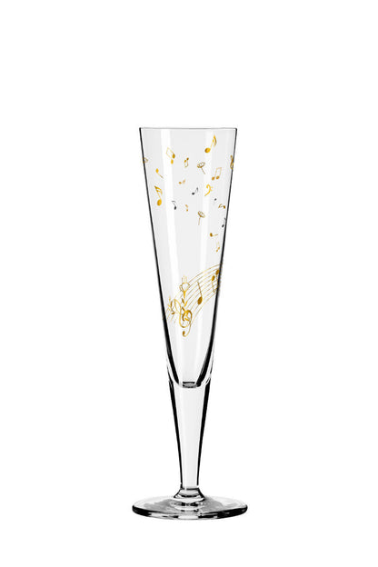 Ritzenhoff 1071046 Champagnerglas #46 GOLDNACHT Champus Theresa Kuhlmann 2025 in Geschenkbox