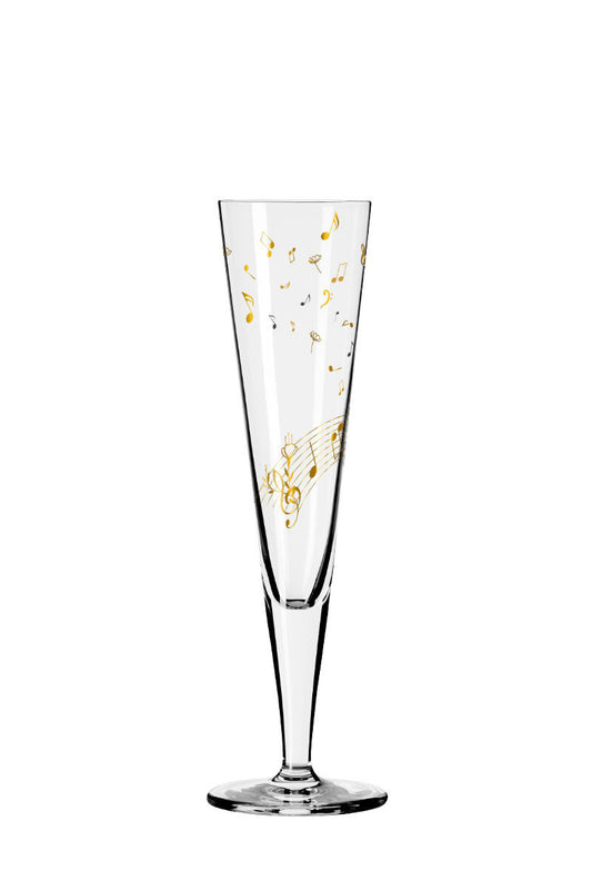 Ritzenhoff 1071046 Champagnerglas #46 GOLDNACHT Champus Theresa Kuhlmann 2025 in Geschenkbox