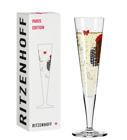 Ritzenhoff 1072005 Champus Paris Edition Lea Stuhldreier 2023 in Geschenkbox
