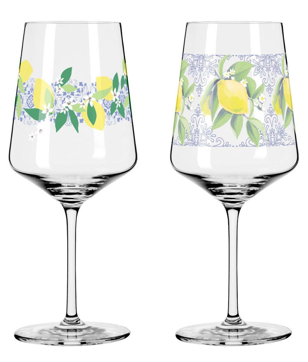 Ritzenhoff 2931021 Aperitifglas 2er Set #21, #22 SOMMERTAU Limoncello Rea / Behnke 2025 in Geschenkbox