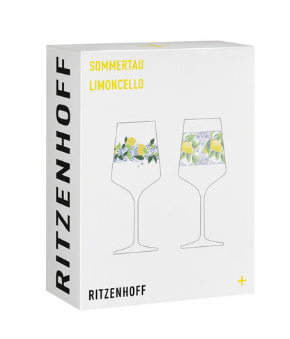 Ritzenhoff 2931021 Aperitifglas 2er Set #21, #22 SOMMERTAU Limoncello Rea / Behnke 2025 in Geschenkbox