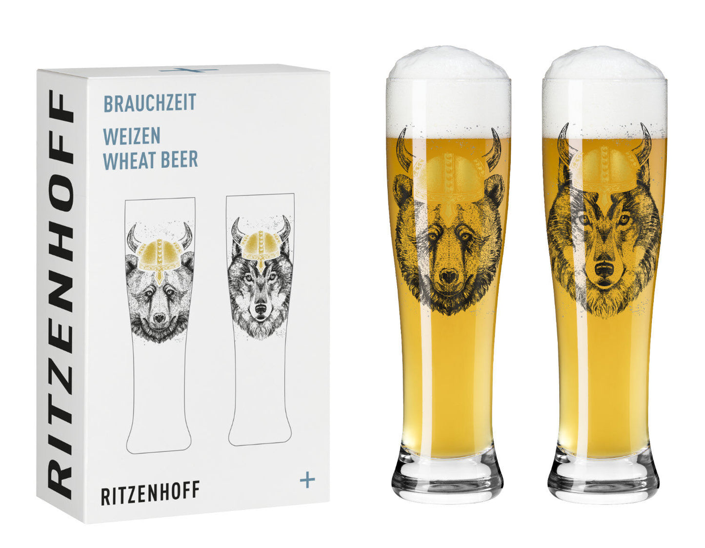 Ritzenhoff 3481008 BRAUCHZEIT Weizen 2er Set #15 #16 RDT 2023 / Bierglas / Weizenbierglas