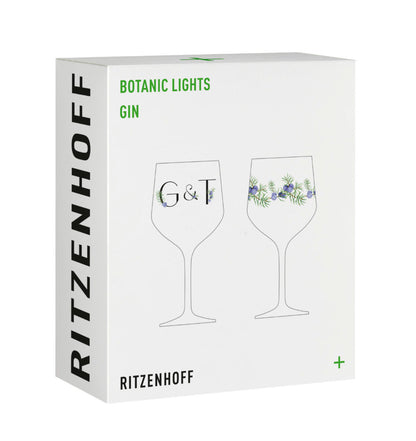 Ritzenhoff 3881001 BOTANIC LIGHTS Gin Kelch 2er #5 #6 RDT 2023 / Ginglas-Set