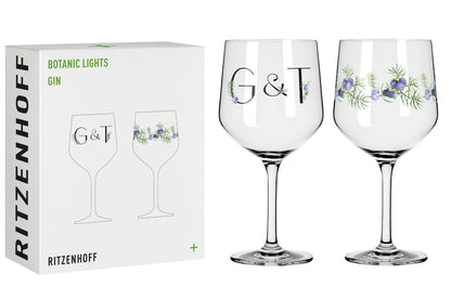 Ritzenhoff 3881001 BOTANIC LIGHTS Gin Kelch 2er #5 #6 RDT 2023 / Ginglas-Set