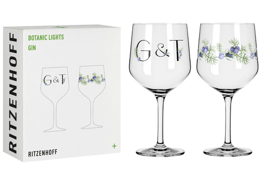 Ritzenhoff 3881001 BOTANIC LIGHTS Gin Kelch 2er #5 #6 RDT 2023 / Ginglas-Set