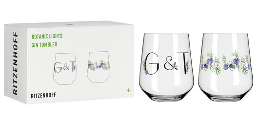 Ritzenhoff 3891001 BOTANIC LIGHTS Gin Tumbler 2er #5 #6 RDT 2023 / Ginglas-Set