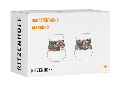 Ritzenhoff 3911002 SCHATTENFAUNA Allround 2er #3 #4 M. Enterrios 2023 / Wasserglas