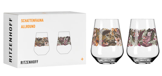 Ritzenhoff 3911002 SCHATTENFAUNA Allround 2er #3 #4 M. Enterrios 2023 / Wasserglas