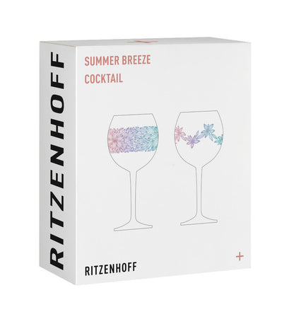 Ritzenhoff 8071001 Cocktailglas 2er Set SUMMER BREEZE #1, #2 Ana Vasconcelos 2025