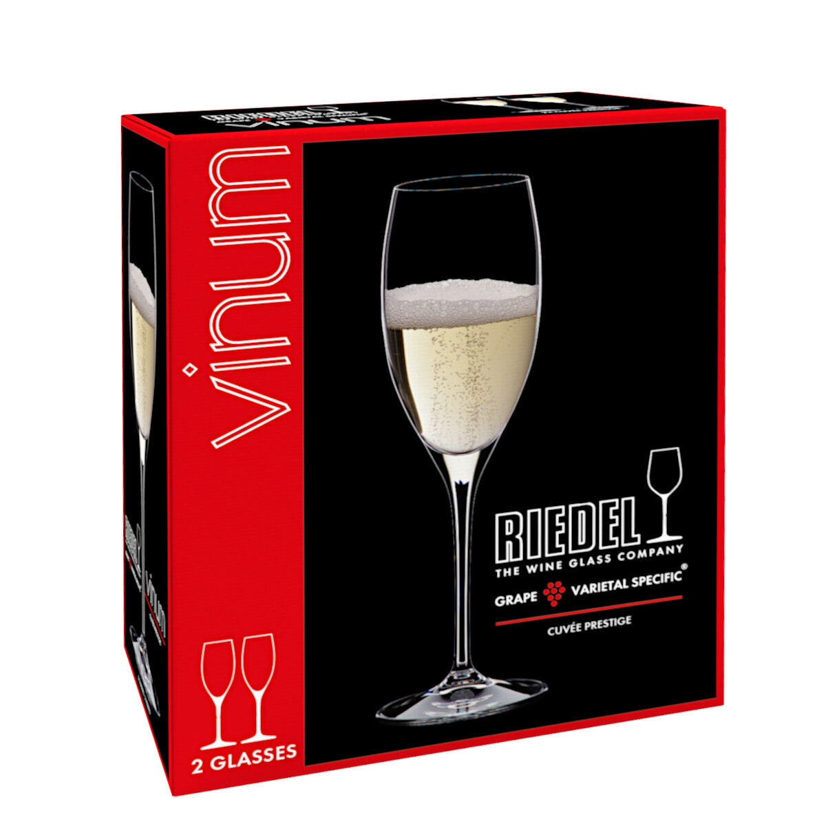 RIEDEL 6416/48 VINUM Cuvée PRESTIGE Champagnerglas 2er Set – Bild 6