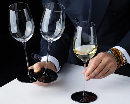 RIEDEL 4110/16 FATTO A MANO BLACK TIE Burgunder Grand Cru Weinglas – Bild 6