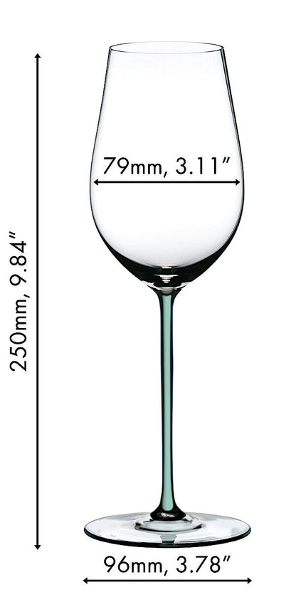 RIEDEL 4900/15M FATTO A MANO Riesling / Zinfandel Weinglas - Stiel MINT – Bild 2