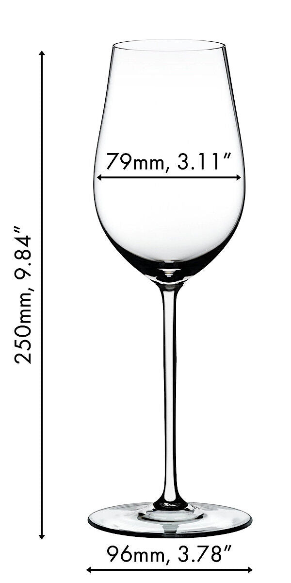 RIEDEL 4900/15W FATTO A MANO Riesling / Zinfandel Weinglas - Stiel WEISS – Bild 2