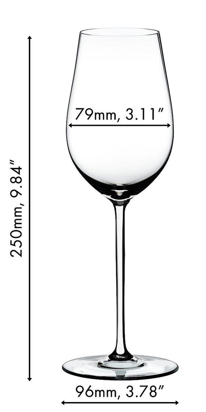 RIEDEL 4900/15W FATTO A MANO Riesling / Zinfandel Weinglas - Stiel WEISS – Bild 2