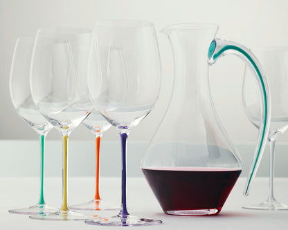 RIEDEL 4900/0V FATTO A MANO Cabernet / Merlot Weinglas - Stiel VIOLETT – Bild 6