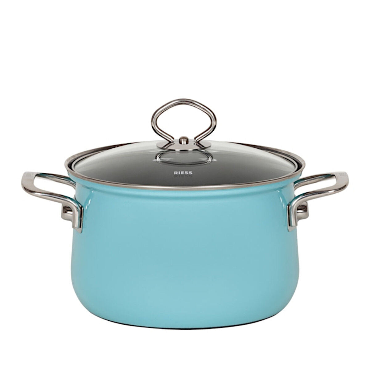 RIESS 0546-037 RIESS Emaille Spar-Set 5-tlg. Nouvelle extra stark, KRISTALLBLAU – Bild 3