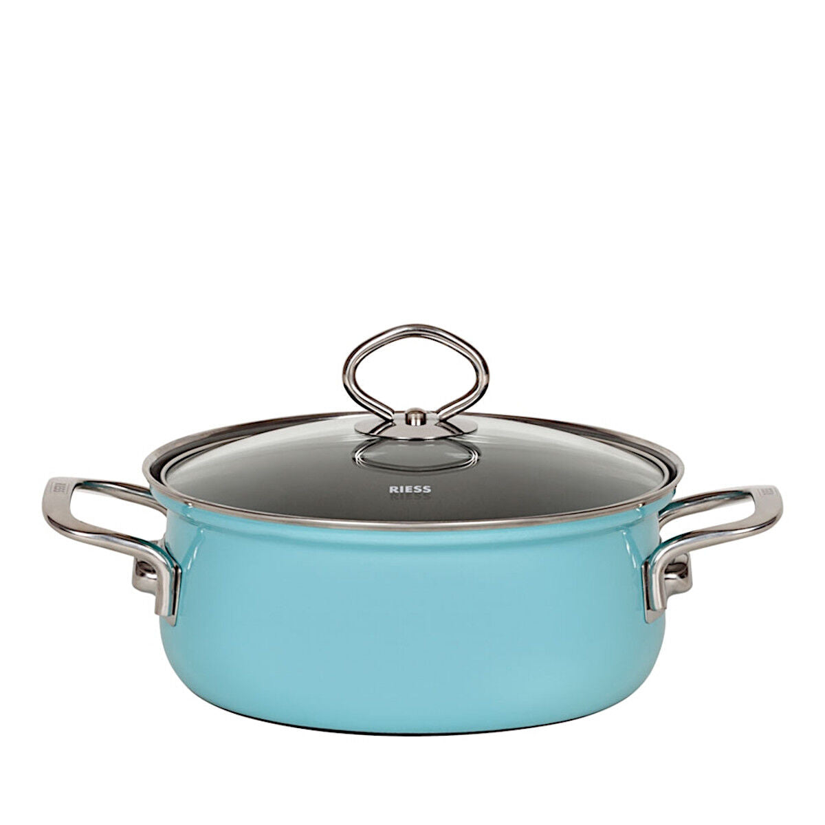 RIESS 0546-037 RIESS Emaille Spar-Set 5-tlg. Nouvelle extra stark, KRISTALLBLAU – Bild 5