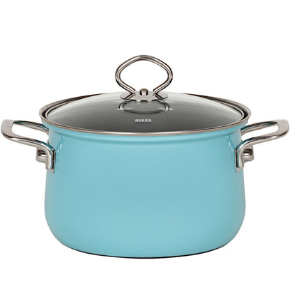 RIESS 0546-037 RIESS Emaille Spar-Set 5-tlg. Nouvelle extra stark, KRISTALLBLAU – Bild 2
