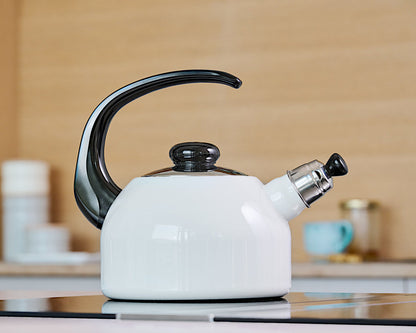 RIESS 0543-033 Flötenkessel Plus 2 Liter, Classic, CLASSIC WEISS / Wasserkessel – Bild 3