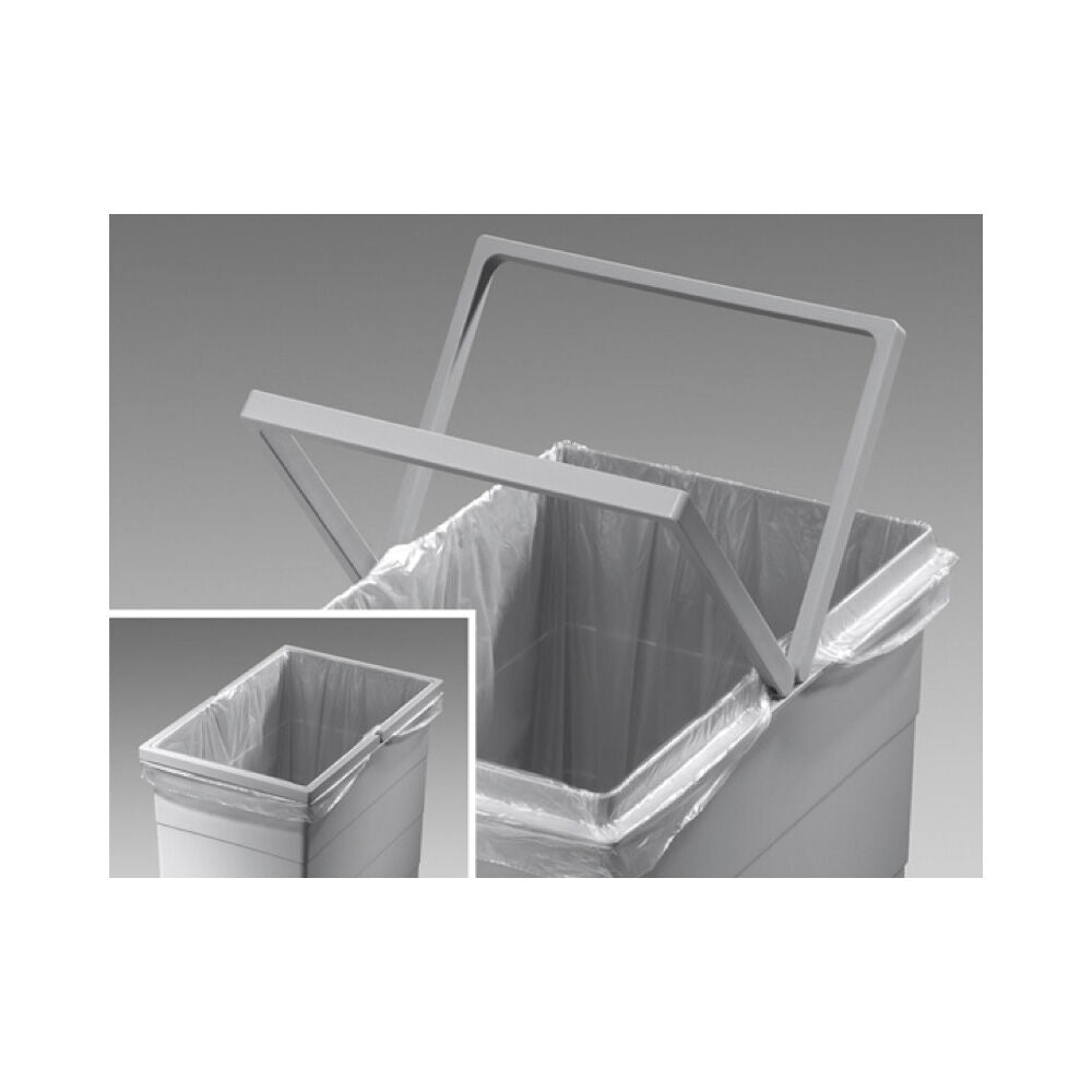 HAILO 3616411 Abfallsorter 48 (2x24) Liter BOTTOM MOUNT 400 für 40 cm Schrankbreite – Bild 5